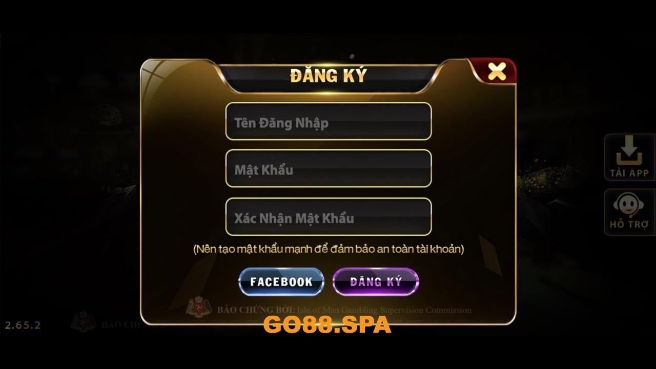 đăng ký go88