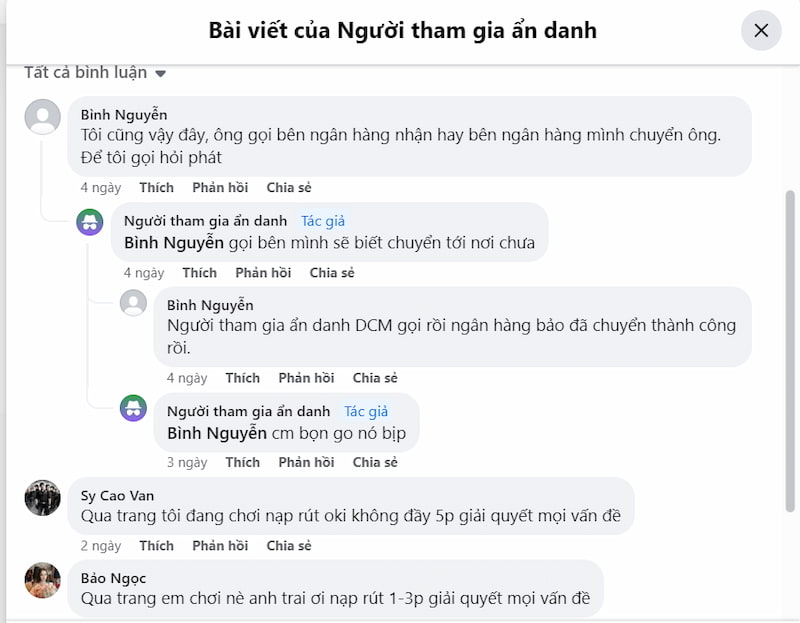Ý kiến của thành viên